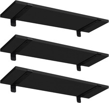 Mensole Parete Set Di 3, Mensole Da Muro Sospese, Ripiani Salvaspazio per Cucina