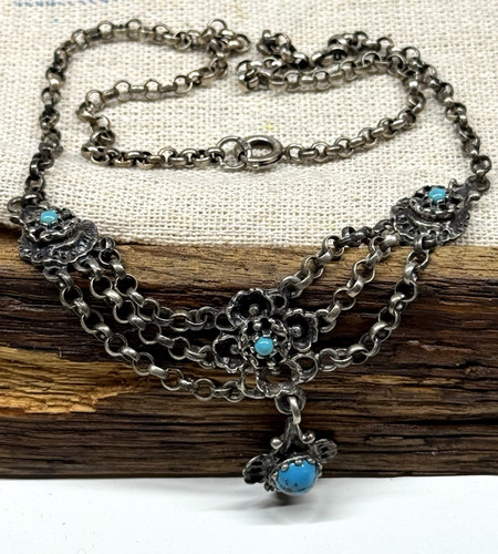 Collana antica turchese