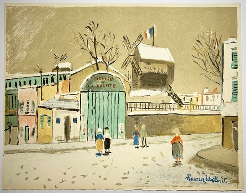 Maurice utrillo moulin de - utrillo,