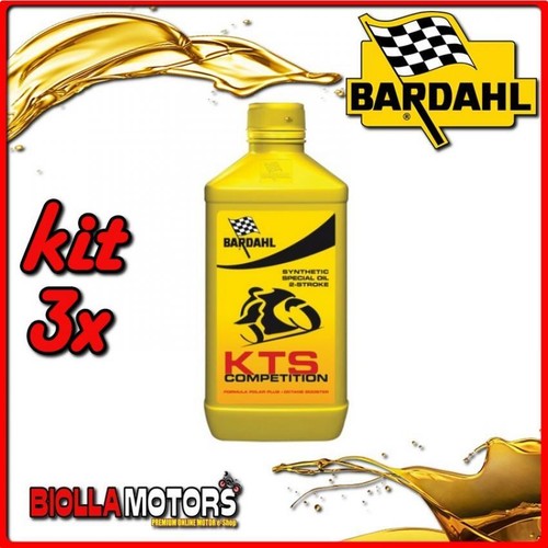 Kit litro olio bardahl - 3x,