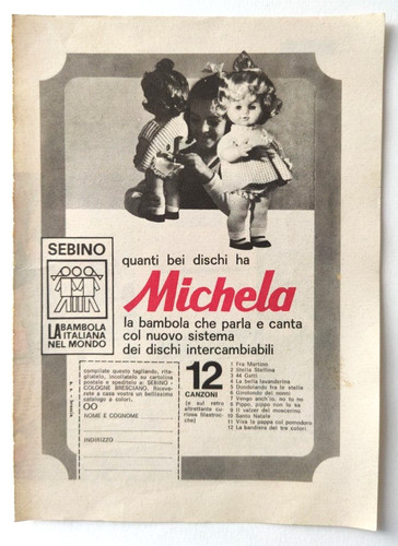 Pubblicita sebino bambola - sebino,