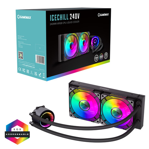 Gamemax ice chill 240 aio - ice,