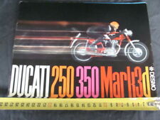BROCHURE MOTO DUCATI 250 350 MARK 3 DESMO