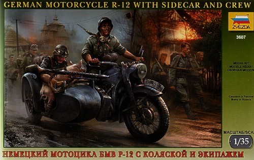 Zvezda 3607 moto tedesca - 3607,