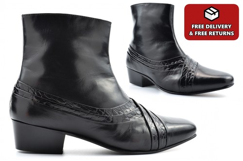 Stivali uomo tacco cubano - ,