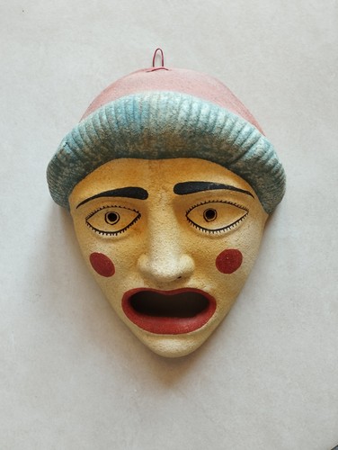 Maschera greca terracotta - greca,