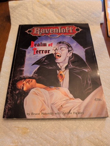 Realm terror boxed - ad&d,