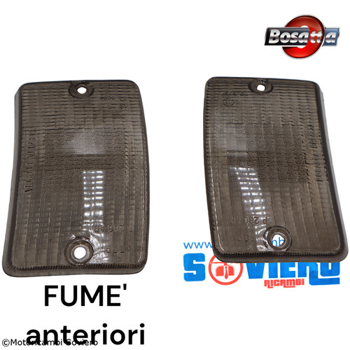 Coppia plastiche frecce fume - coppia,