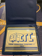 Placca Medaglia Cooperativa Romagna Camping 1983 - Roulotte Caravan