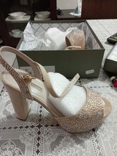 SCARPE DONNA CON TACCO LUCIANO BARACHINI IN OTTIME CONDIZIONI,USATE UNA SOLA VOL