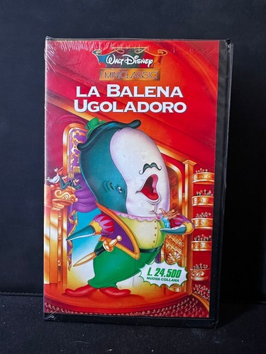 Disney vhs balena ugoladoro - disney,