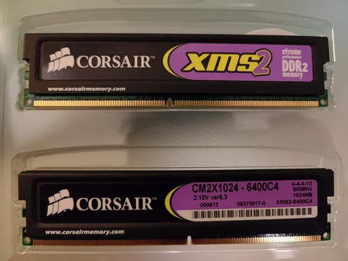 Ram corsair xms2 - 2gb, 1