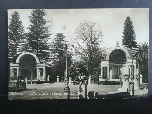 Cartolina palermo villa giulia - cartolina,