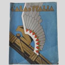 L'Ala d’Italia maggio 1927. Aeronautica Aviazione Fascismo Futurismo Gino Negrin