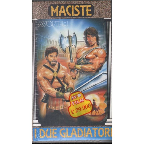Maciste due gladiatori vhs - i,