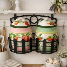 SET n.2 Contenitori Ceramica