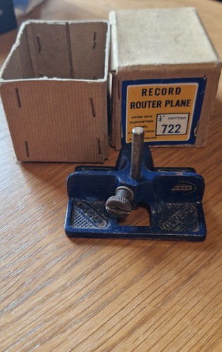 Record 722 router plane - no.,