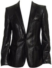 Blazer Esotico Da Uomo Stampa