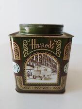 Scatola da the in latta Harrods antica da collezione 