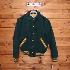 Giacca College MAPLE Usato Vintage (Cod.EBAY1850) Taglia: S Uomo/Unisex Verde