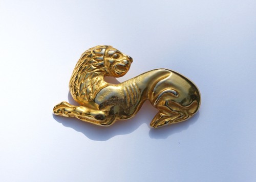 Broche lion vintage mma - vintage,