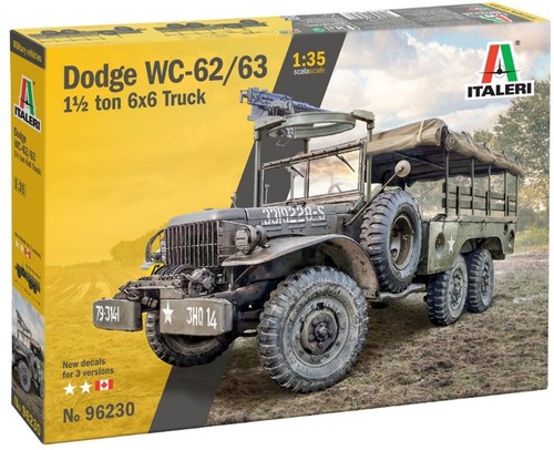 Italeri dodge wc62 63 - dodge, wc62/63