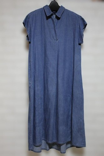 Abito camicia denim manica