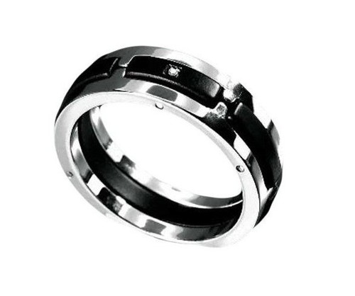 Anello comete uomo acciaio - comete,