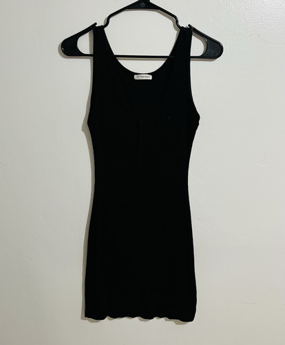 Vestito donna aderente nero - , a