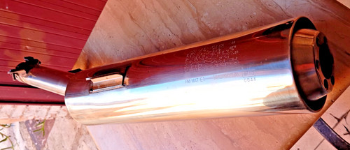 Tubo scarico sinistro honda - tubo,