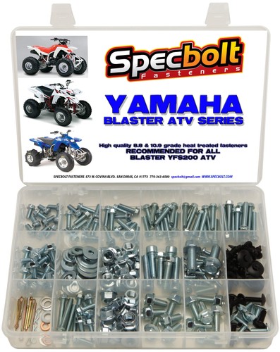 250pc yamaha blaster bolt - blaster, kit