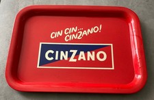 Vassoio in metallo CINZANO cm. 26,2x36,5 - Vintage
