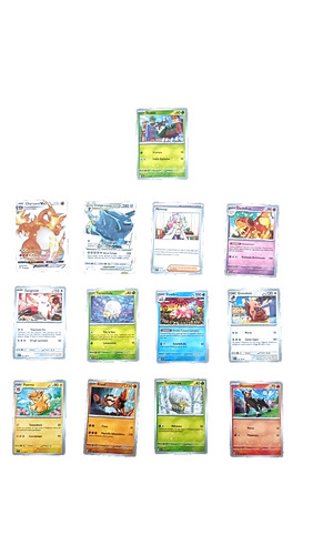 Carte pokémon lotto - con, 13