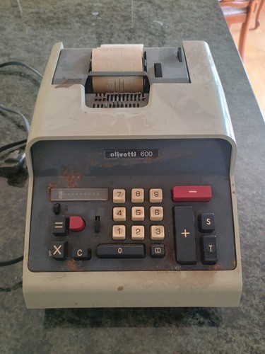 Vintage olivetti divisumma - divisumma, 60p