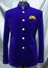 Uomo Blu Reale Fumare Giacche