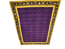VERSACE Telo mare/bagno viola