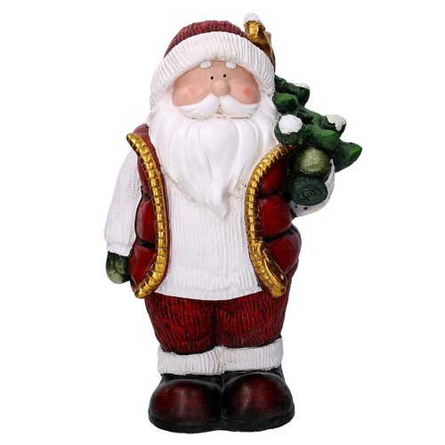 Pupazzo babbo natale resina - babbo,