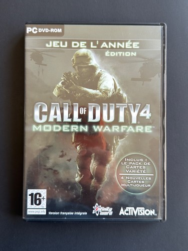 Jeux call of duty 4 - jeux, pc