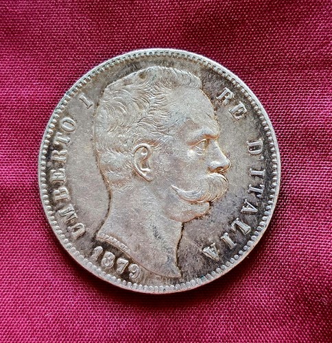 Lire 1879 umberto - ​5,
