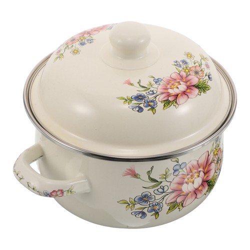 Pentola smaltata con - ,