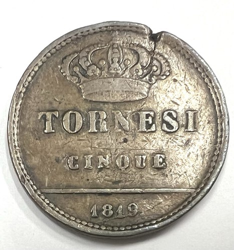 Pezzo tornesi 1819 italia - tornesi,