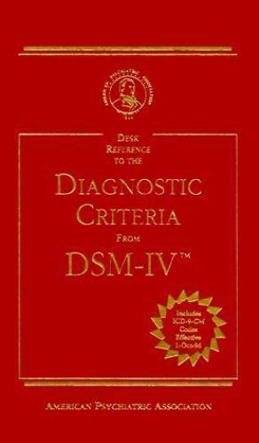 Diagnostic criteria from - diagnostic,