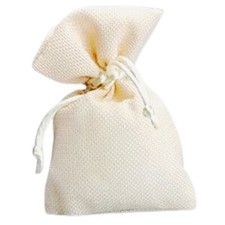 30 pz Sacchetto stoffa iuta