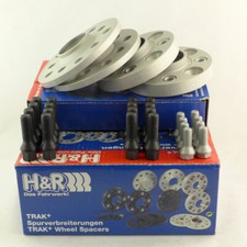 H&R Passaruota 30/50mm Argento per Fiat Grande Punto Tipo 199