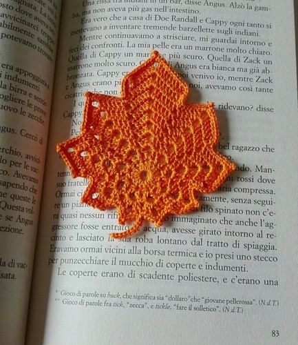 Segnalibro foglia - segnalibro,