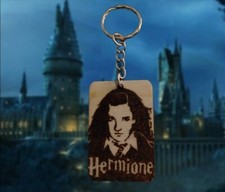 Portachiavi Harry Potter HERMIONE fan regalo idea compleanno amica Potterhead