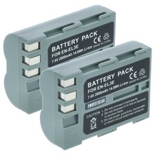 2x Batteria per Nikon D300