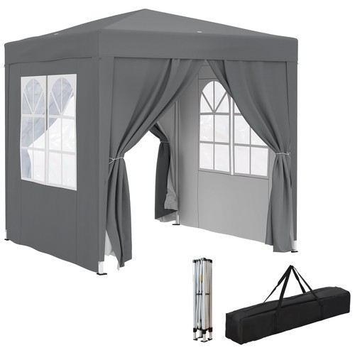 Outsunny gazebo pieghevole 2x2 - gazebo,