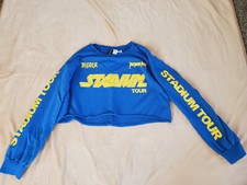 T-shirt unisex H&M Divided Justin Bieber Stadium Purpose Tour concerto S ritagliata