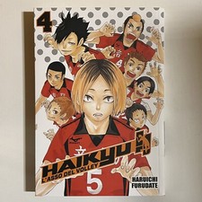 HAIKYU 4 CON CARTOLINA DA